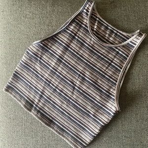NWOT AMERICAN EAGLE HIGH NECK CROP TANK